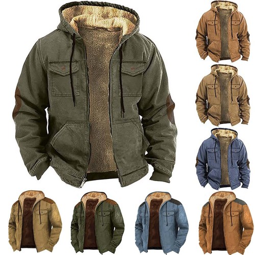 Mens casual padded jacket - mens,
