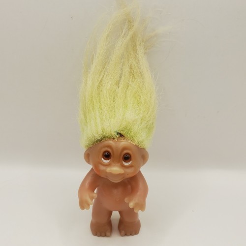 Vintage retro dam troll yellow - retro,