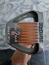 SUPERB WOMENS RIFE HYBRID TWO 2 BAR MALLET PUTTER, RIGHT HANDED, 33" LONG