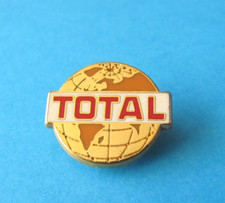 Total World Wide pin badge. VGC. Enamel. Oil / Petrol Company.