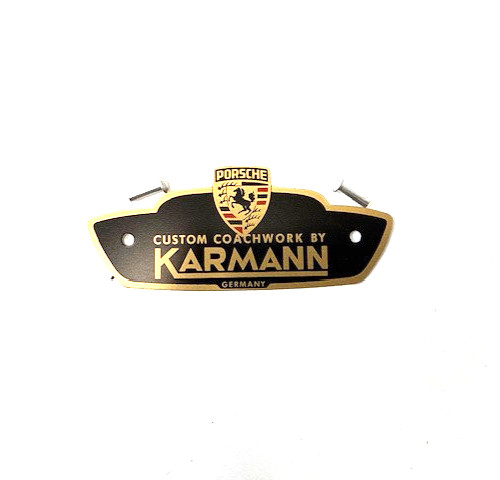 Porsche 356b karmann badge - karmann,