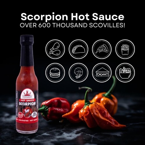 Hot sauce scorpion - sauce,