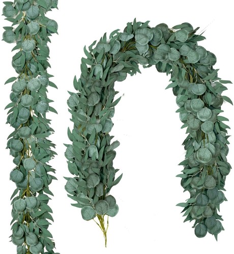 2pcs artificial eucalyptus - 2pcs,