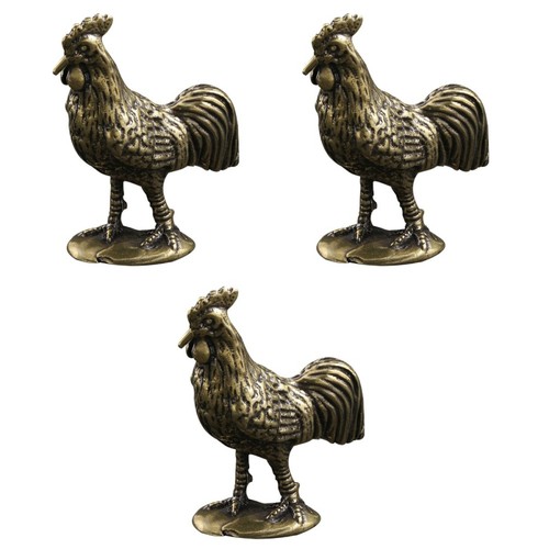 Brass chicken garden - brass,