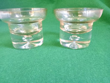 PAIR OF 24% LEAD  CRYSTAL