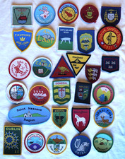 30 Irish Boy Scout Badges
