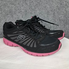 Skechers Black Pink Tone-Ups