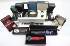 Mens Assorted Boxed Watches Quartz Rotary Accurist Etc UNTESTED x 12
