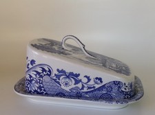 SPODE BLUE ITALIAN CHEESE DISH