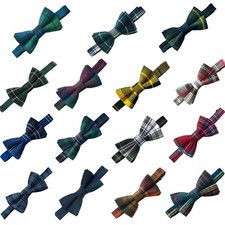 Mens Tartan Bow Ties
