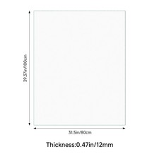 12mm Toughened Glass Clear