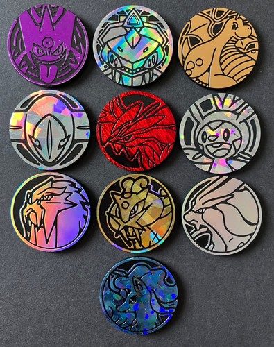 Pokemon coins coin tokens - 10,