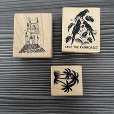 3 PSX Wooden Castle E205 Rainforest E898 Palm Trees C428