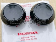 NEW Honda Black Fork Caps (Pair) for Honda Cub C50 C70 C90 C100 51341-001-000ZE