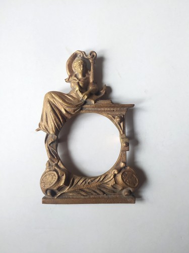Art nouveau brass frame