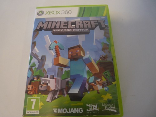 Xbox 360 game - minecraft,, pegi