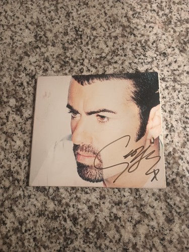 George michael signed - george,