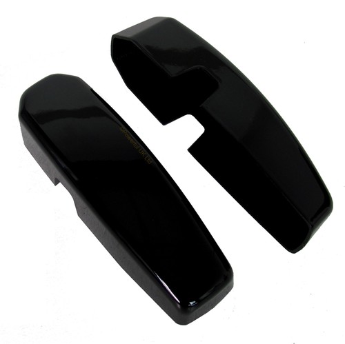 Gloss black covers - black, for