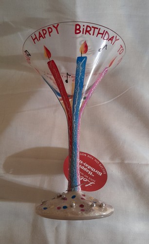 Lolita martini glass - glass, 7"