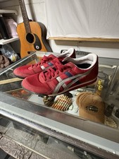 Onitsuka Tiger Men's Ultimate 81 HN201.2313 Red/Light Grey, Size 9