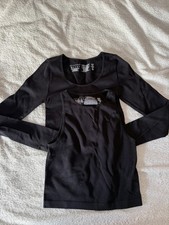 Primark Seamless Black Tops X2