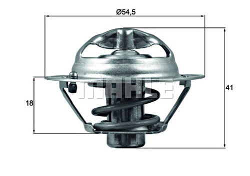 Coolant thermostat fits nissan - coolant,