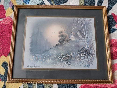Vintage andres orpinas print - andres,