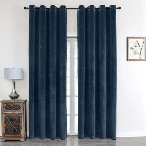 Velvet curtains eyelet thermal - velvet,