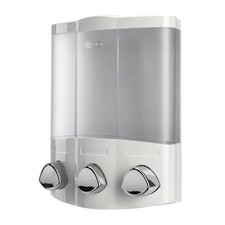 Croydex Wall Mounted Soap Dispenser - Eliminates Shower Clutter, Easy to Refill