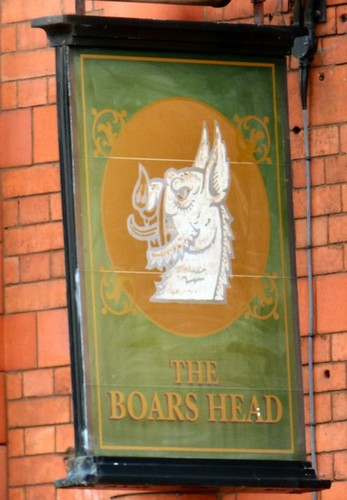 Photo 6x4 sign - photo, boars