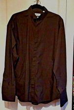 ROCOLA MENS BLACK EVENING SHIRT