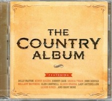 The Country Album NEW 2XCD Country Pop / Rock Greatest Hits, 45 Great Songs.