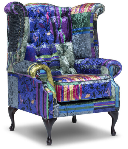 Chesterfield queen anne chair - anne,