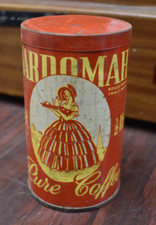 Antique 1930s Kardomah 1/2lb Pure Coffee Tin