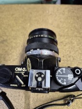 Olympus OM-2 35mm SLR Film Camera with 50 mm lens Kit