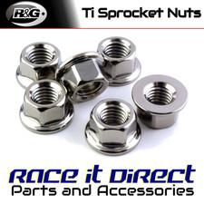 Titanium Sprocket Nuts for KTM
