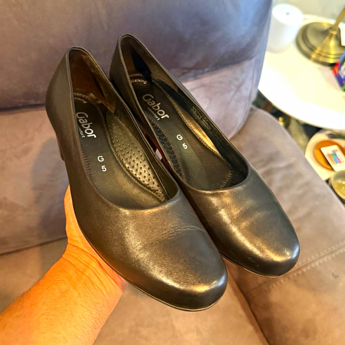 Gabor comfort black leather - gabor,