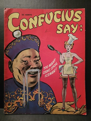 Vtg 1940 confucius say - vtg, say"