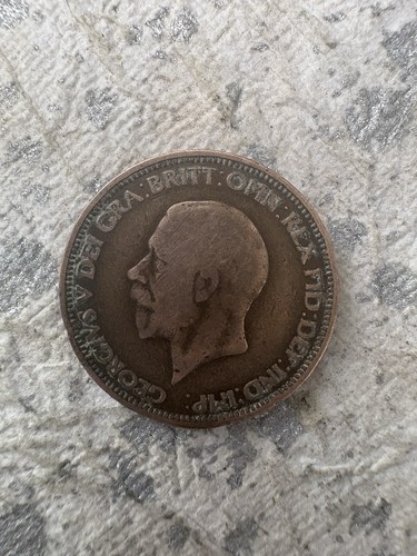 1933 half penny - 1933,