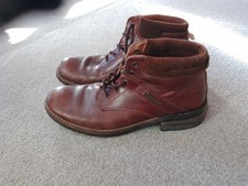 Elesse Mens Boots Size 9 Chestnut Brown