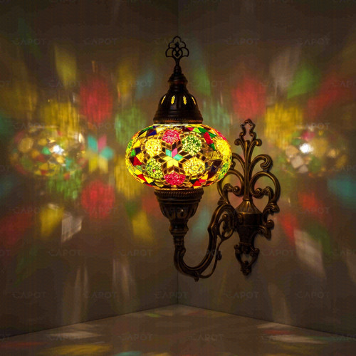 Multicolor turkish mosaic - turkish, wall