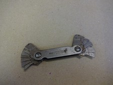 Radius gauge  imperial Moore