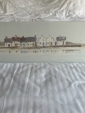 Laura Ashley Canvas Print - Anthony Waller Seaside Scene 90x15x4cm VGC