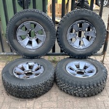 Alloy Set And Off Road Tyres Only See Description for PAJERO SHOGUN SPORT K96W M