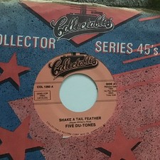 The Five Du-Tones - Shake A Tail Feather / Divorce Court - Mint