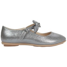 GIRLS FLAT BRIDAL PARTY SHOES CHILDREN FORMAL WEDDING BRIDESMAID EVENING SANDALS