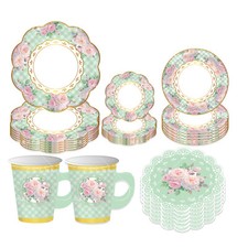 Tea Party Supplies Floral