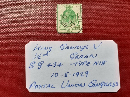 Stamp king george 1 2d - gb, v