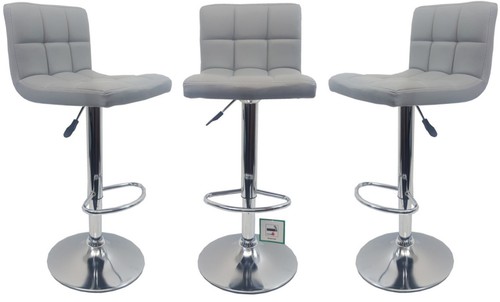 Grey bar stools - bar, kitchen