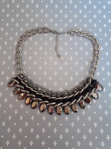 Opia statement necklace beaded - opia,